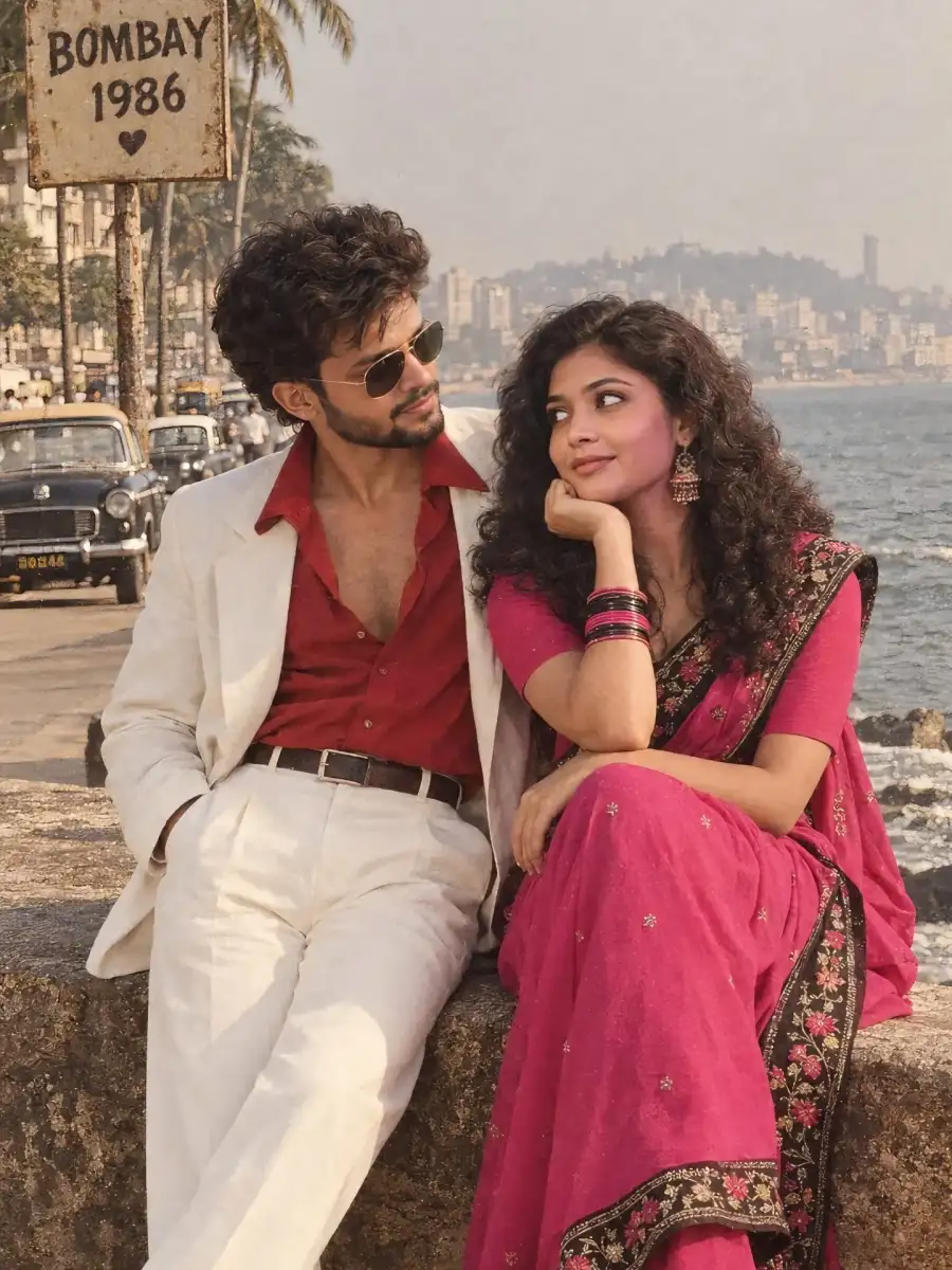 1980s Bollywood Couple   Look Prompts
