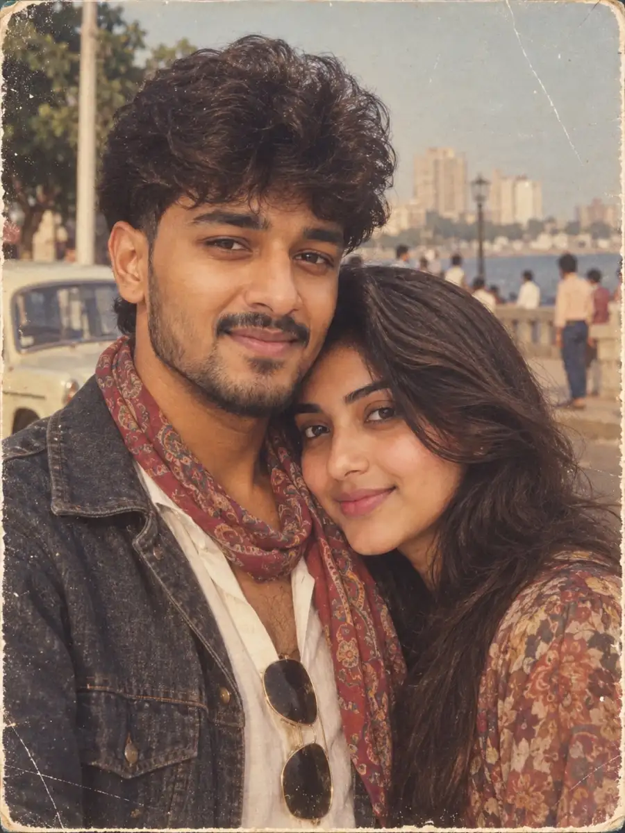 1980s Couple Look Ai Photo Editing Prompts