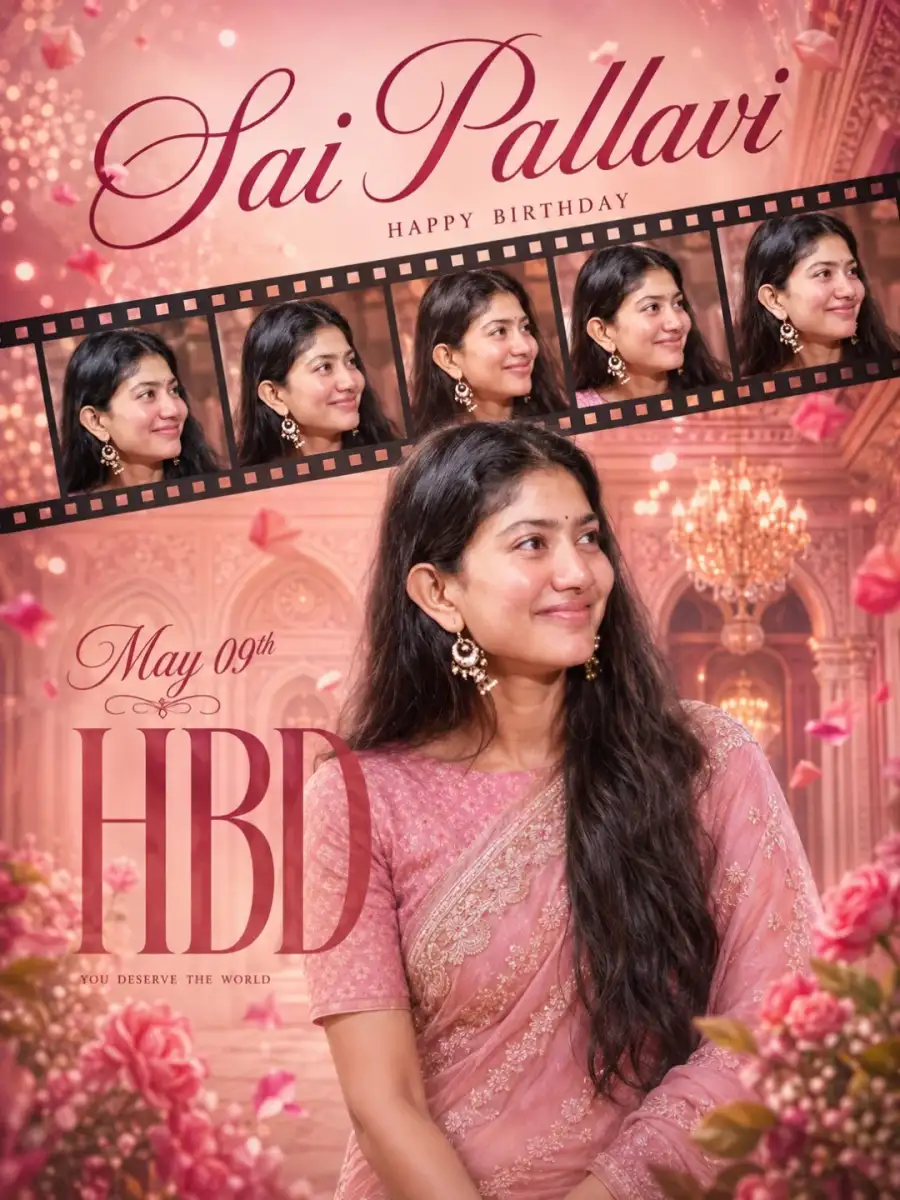 Birthday Poster South Indian Ai Prompts For  Chatgpt - AI photo editing prompt image