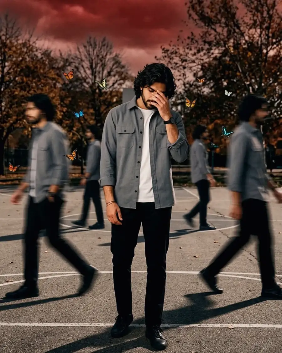 Boys Motion Poster Ai Photo Editing Prompts - AI photo editing prompt image