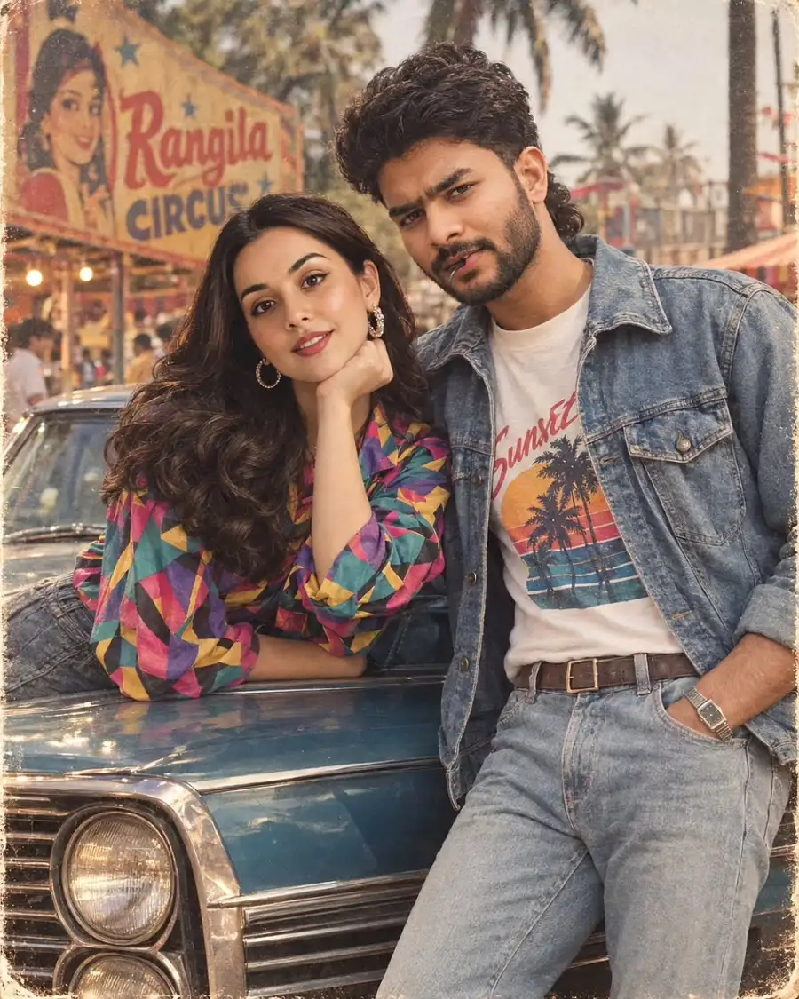 Chatgpt 1980s Couple With Cars Editing Prompts