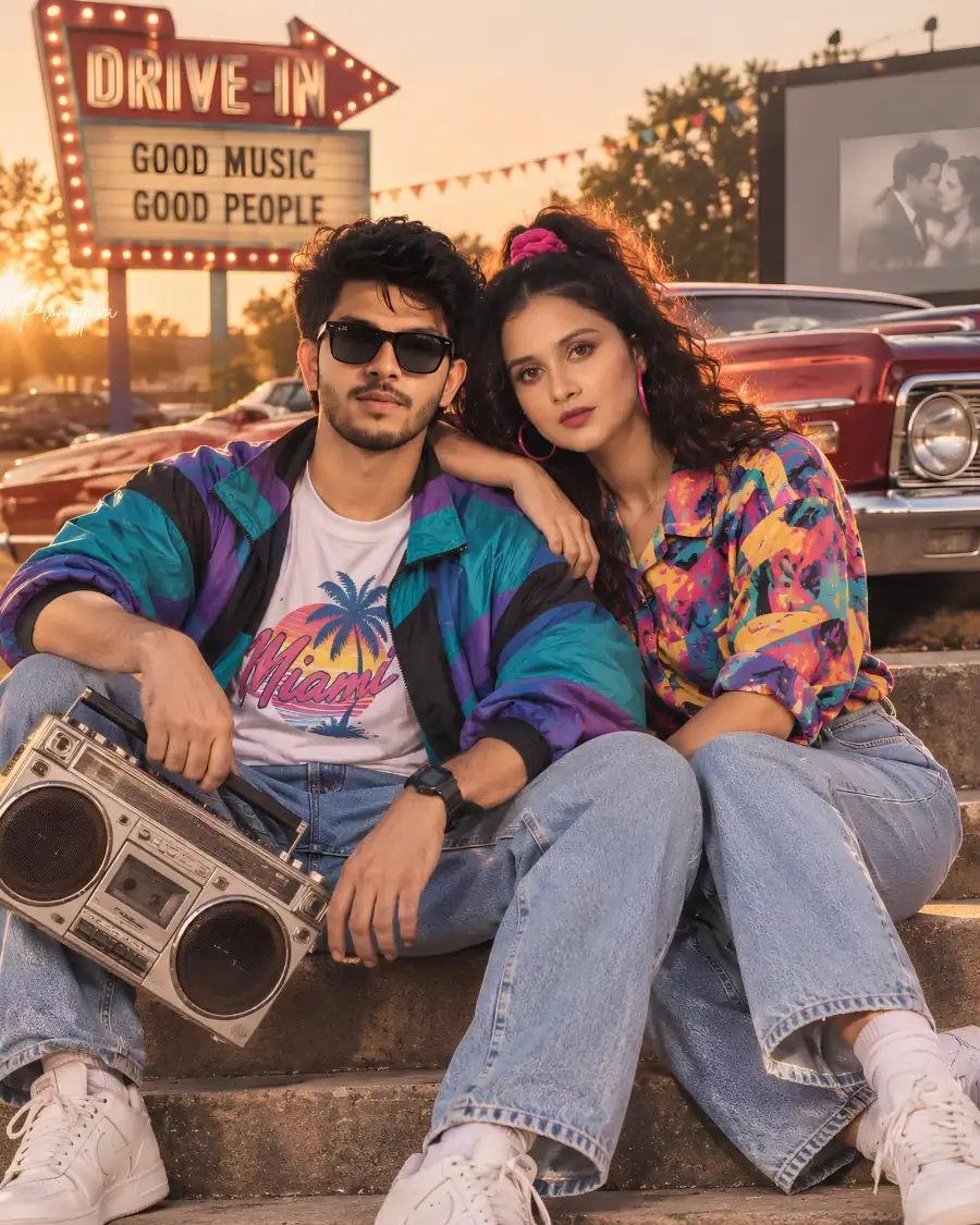 Chatgpt 1980s Vintage Couple Editing Prompts