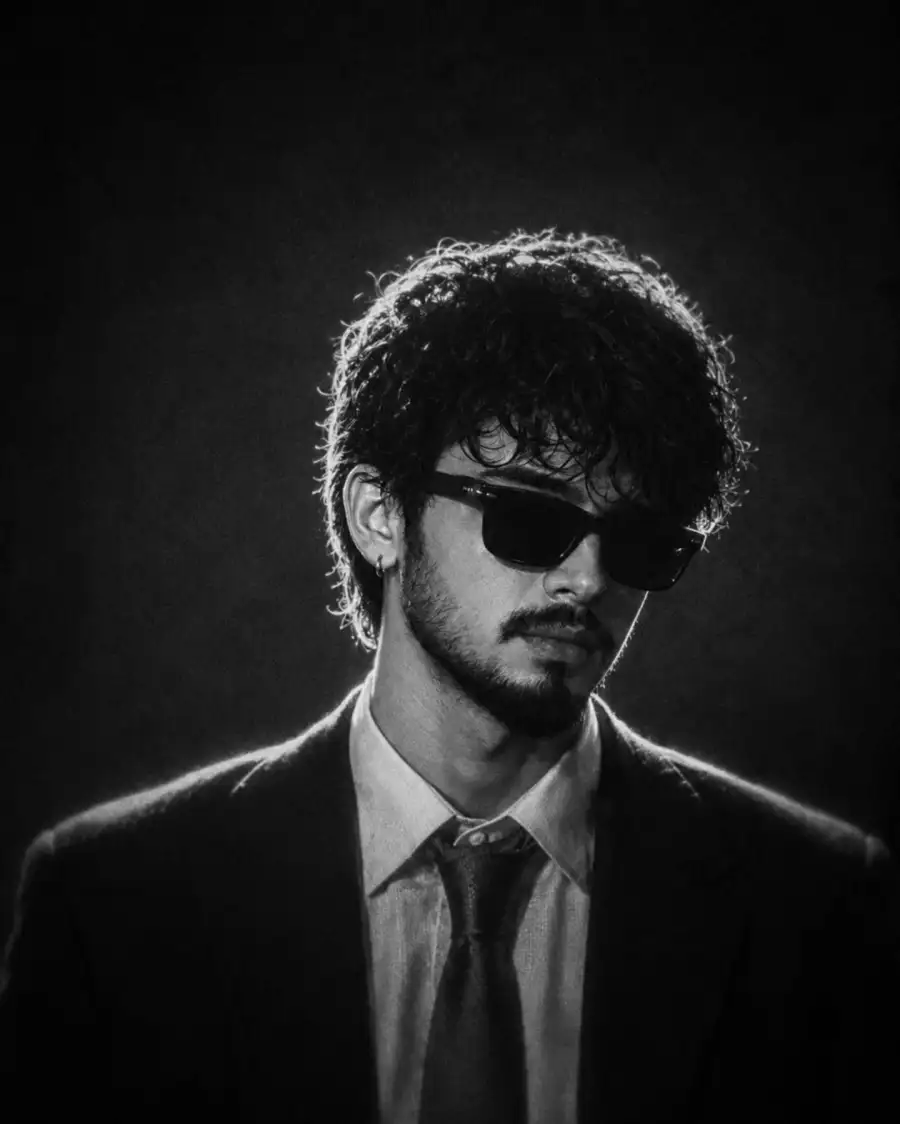 Chatgpt Boys  Black And White Portrait  Prompts - AI photo editing prompt image