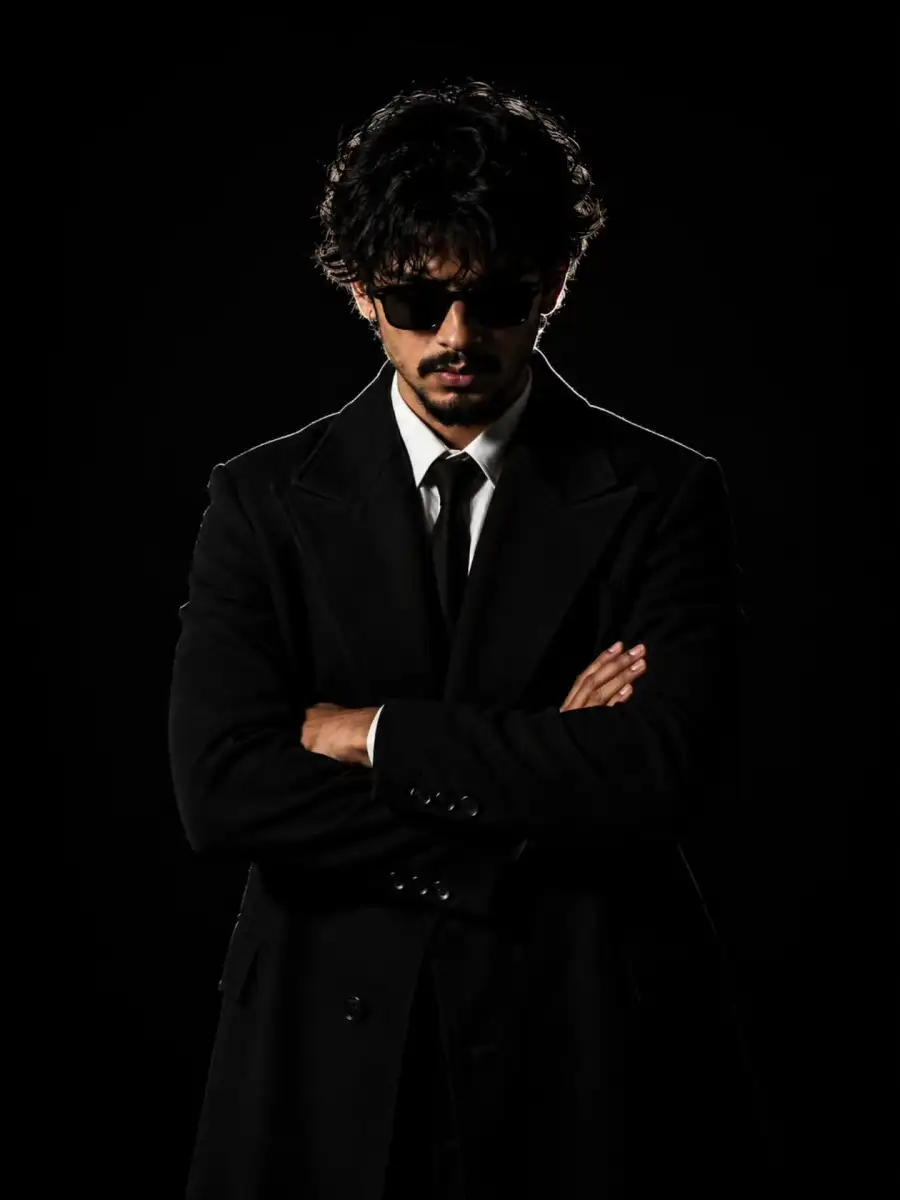 Chatgpt Boys Wearing A Tailored Black Coat Prompts Chatgpt Boys Wearing A Tailored Black Coat Prompts - AI photo editing prompt image