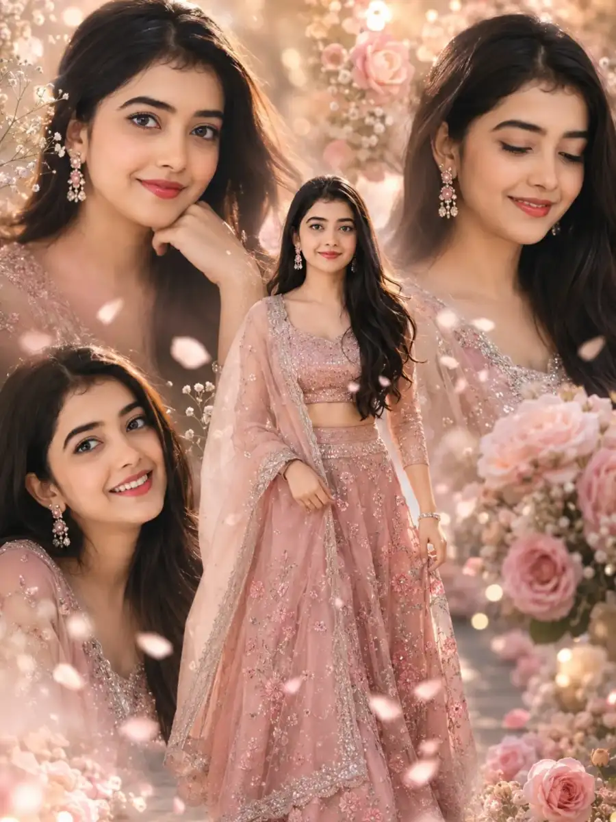 Chatgpt Collage Girls Ai Photo Editing Prompt - AI photo editing prompt image