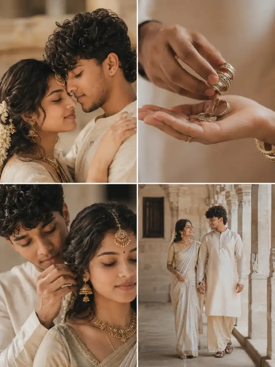 Chatgpt Couple Four Panel Collage Grid Prompts Chatgpt Couple Four Panel Collage Grid Prompts - AI photo editing prompt image