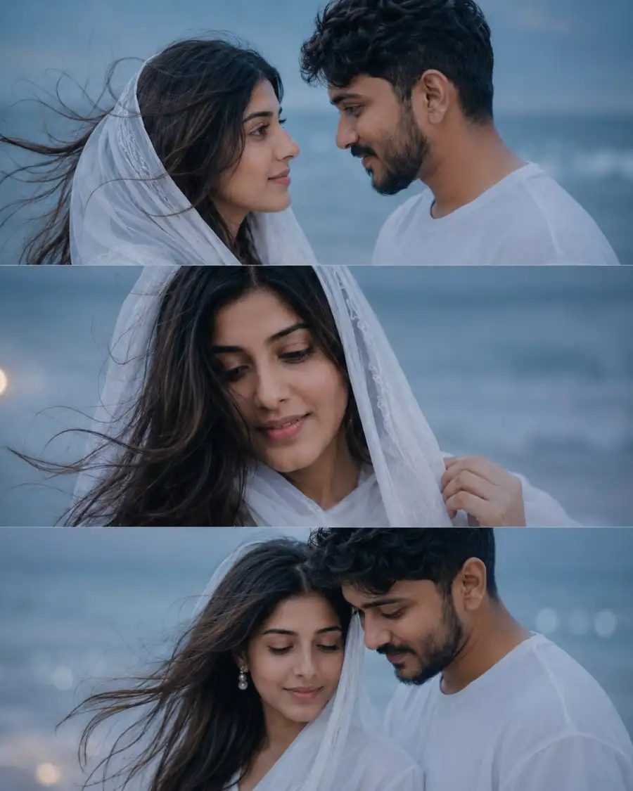 Chatgpt Couple Romantic Cinematic Three Panel Prompts Chatgpt Couple Romantic Cinematic Three Panel Prompts - AI photo editing prompt image