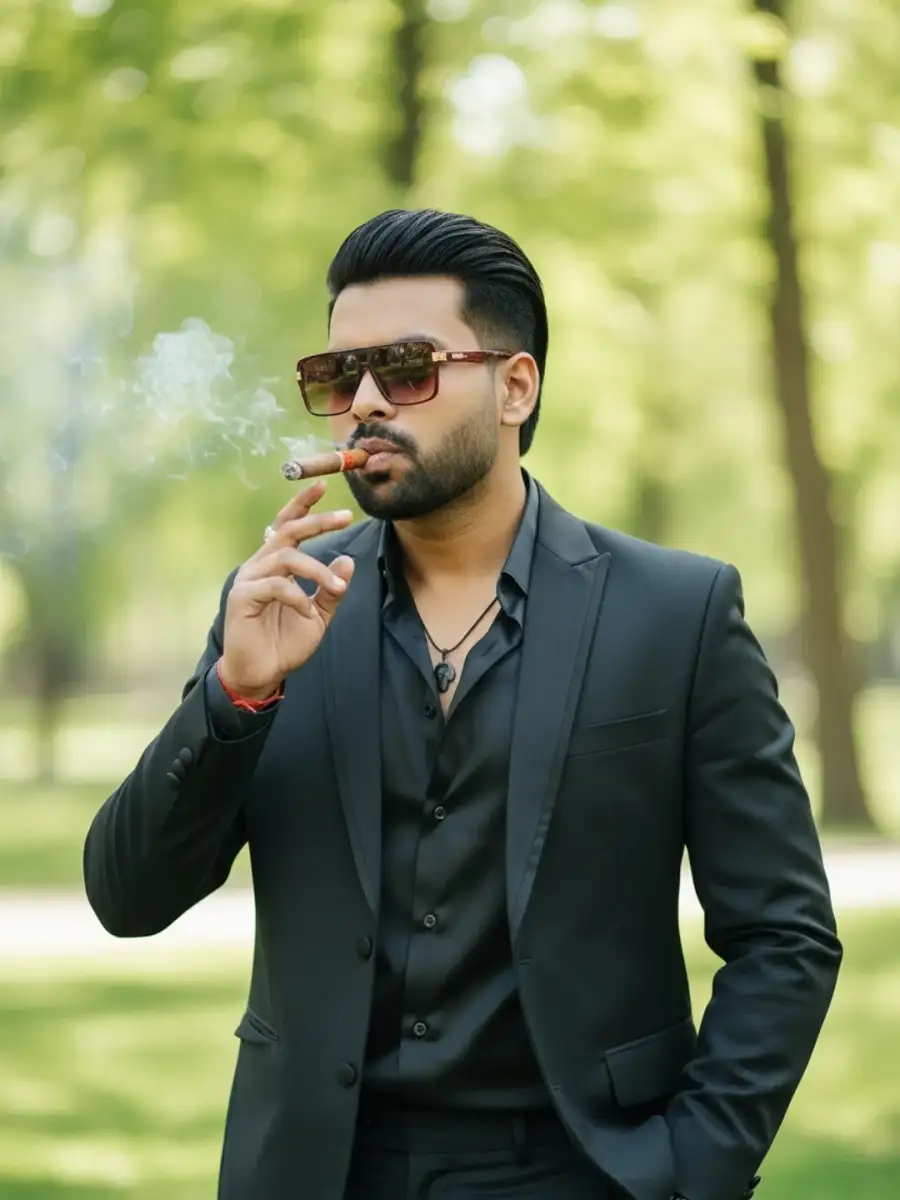 Gemini Boys Well Groomed Beard  Prompts