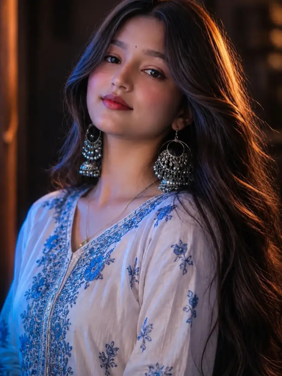 Gemini Girl Glowing SKin Ai Photo Editing Prompt - AI photo editing prompt image