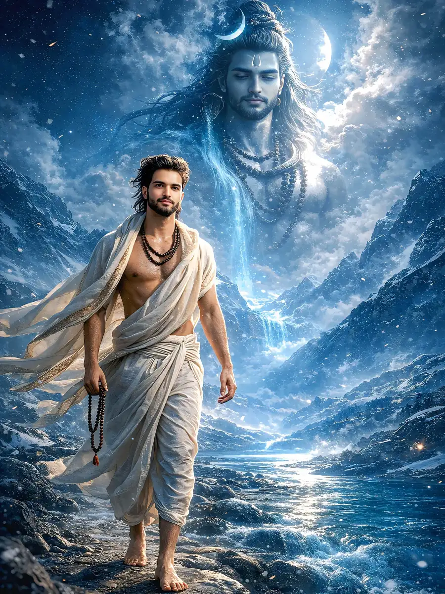 Gemini Mahadev God AI Photo Editing Prompts - AI photo editing prompt image