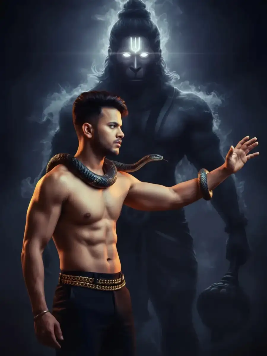 Gemini Shiva Boys Hugging AI Photo Editing Prompts - AI photo editing prompt image