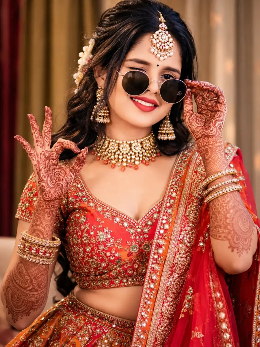 Girls iN Indian Saree  Ai Photo Editing Prompts For Chatgpt - AI photo editing prompt image