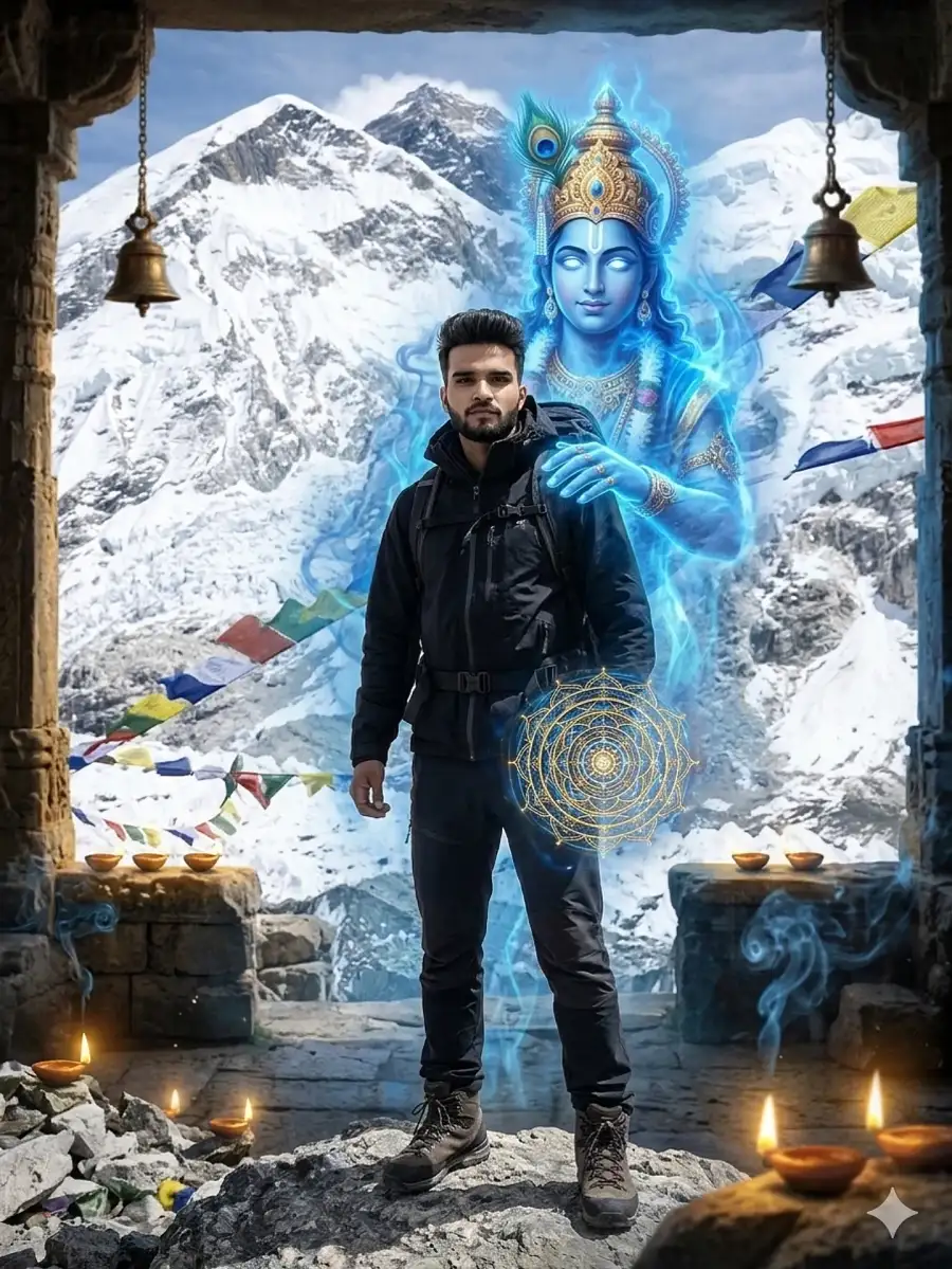 God Krishna AI Photo Editing Prompts For Chatgpt - AI photo editing prompt image
