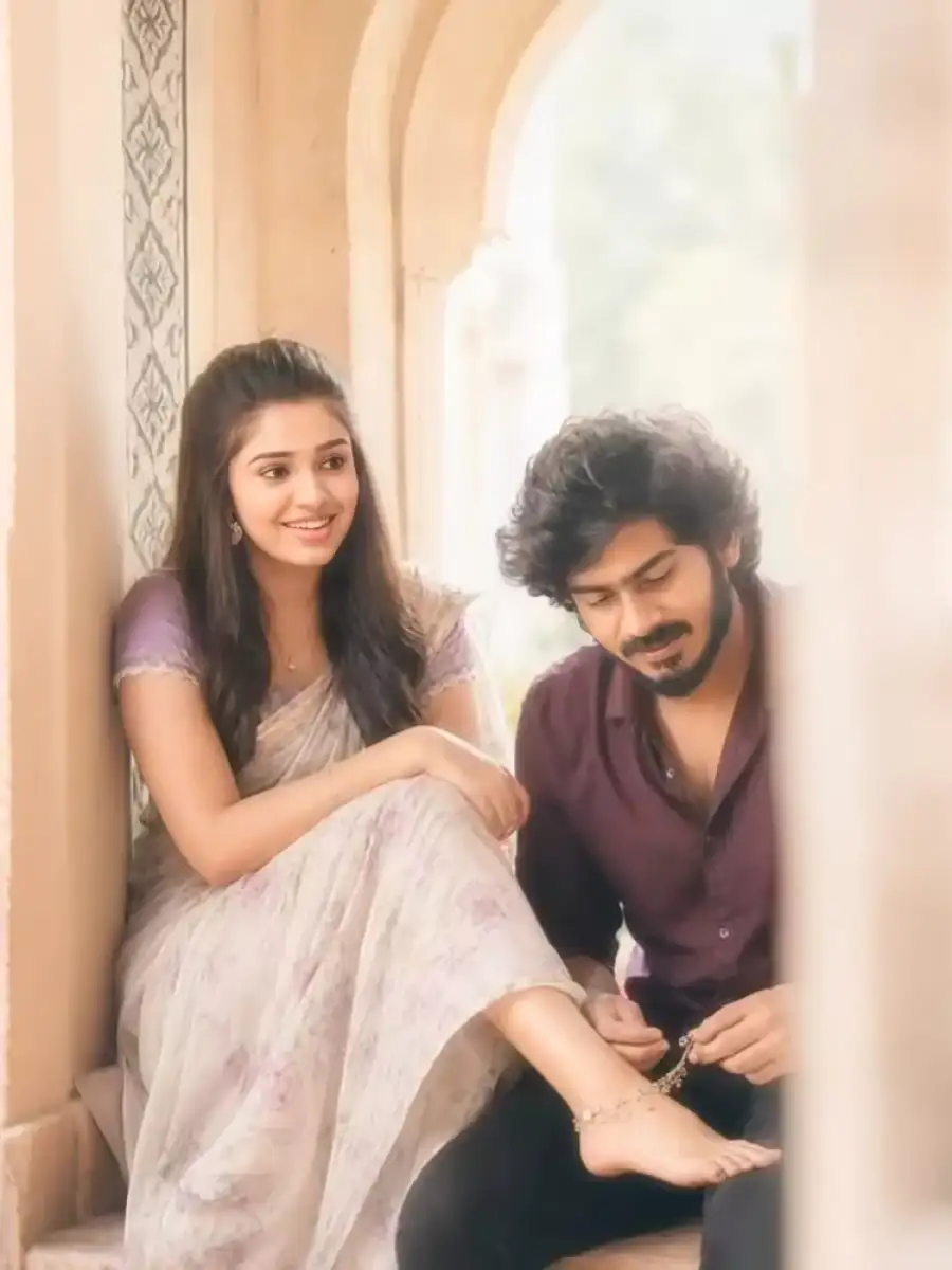 Indian  Couple Ai Chatgpt Prompts - AI photo editing prompt image