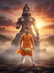 Gemini God Hugging AI Photo Editing Prompts image 2